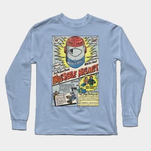 Retro invisible space helmet Long Sleeve T-Shirt